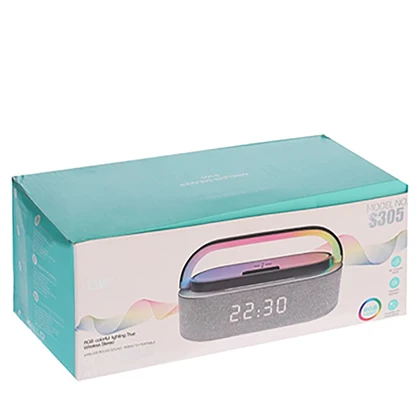 اسپیکر بلوتوثی و شارژر وایرلس ام دی اچ ال MDHL مدل S305 قابل حمل