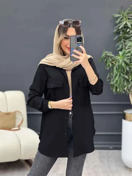 مانتو دو جیب پیله آرتمیس