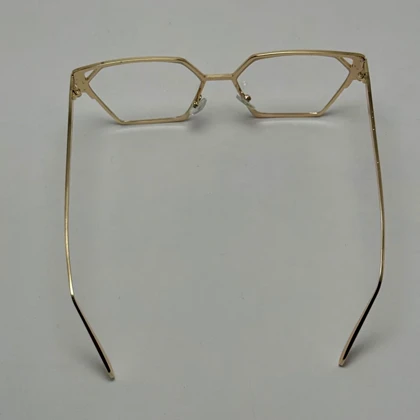 عینک فشن جنتل مانستر طلایی عدسی شفاف