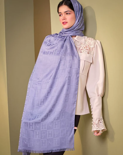 شال ابریشم ژاکارد هرمس 20210