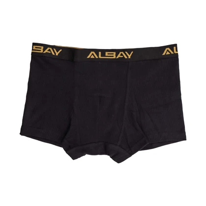 شورت نیم پا مردانه مشکی کبریتی Albay