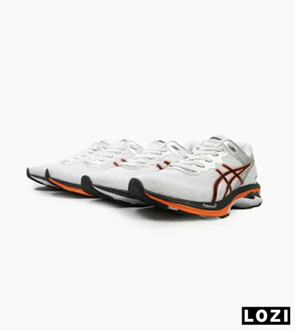 کتانی بزرگ پا طوسی نارنجی ASICS GEL-KAYANO 27