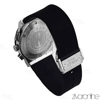 ساعت هابلوت مردانه کلاسیک فیوژن سه موتوره مشکی سفید 106794