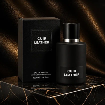 خرید ادکلن Cuir Leather ادوپرفیوم چرمی مشکی 100 میل