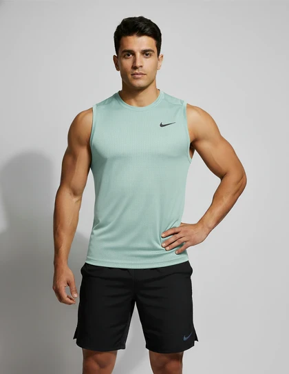 تاپ ورزشی مردانه نایکی Cool Grid M