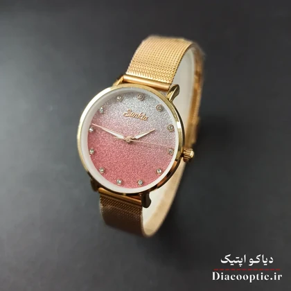 ساعت مچی زنانه برند Duke مدل duk1129 بند حصیری