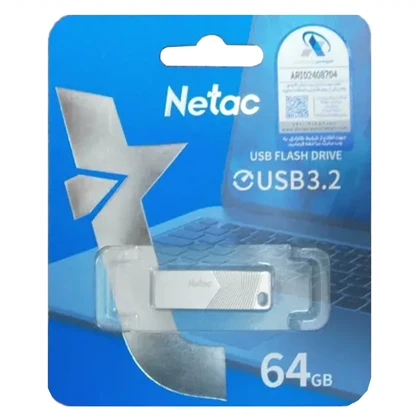 فلش مموری نتاک Netac مدل UM1 ظرفیت 64 گیگابایت USB 3.2