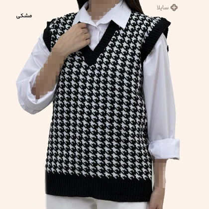 ژیله بافت زنانه طرح پیچازی |سایلا