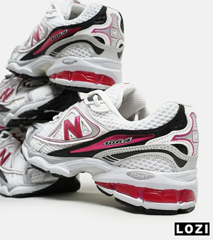 کفش کتانی مردانه و زنانه سفید سرخابی NEW BALANCE 1064 مدل 5623