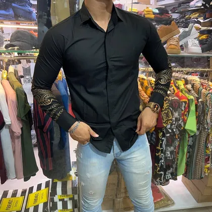 پیراهن خاص مردانه طلاکوبی شده