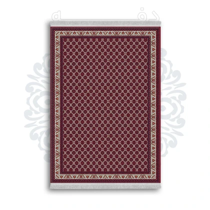 *جدید* فرشینه از جنس پارچه شانل مخمل ترک طرح فانتزی برند دفه کد 600