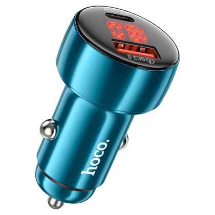 شارژر فندکی هوکو Hoco مدل Z50 توان 48 وات دو پورت