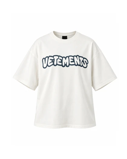 تیشرت باکسی طرح Vetements
