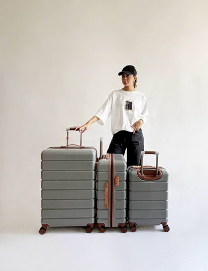 چمدان نشکن سه تیکه کد 1615