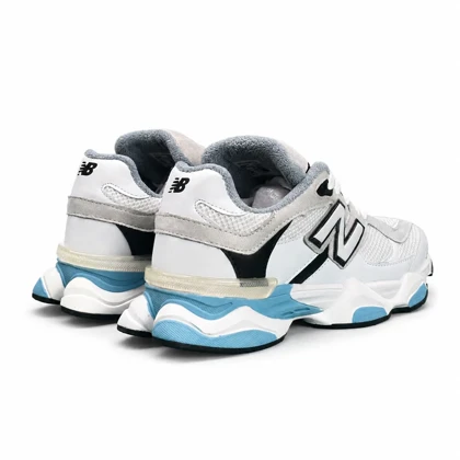 کفش کتانی مردانه مدل نیوبالانس 9060 سفید لژ آبی New Balance 9060