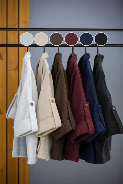 پالتو فوتر یقه دالی نقاب دار