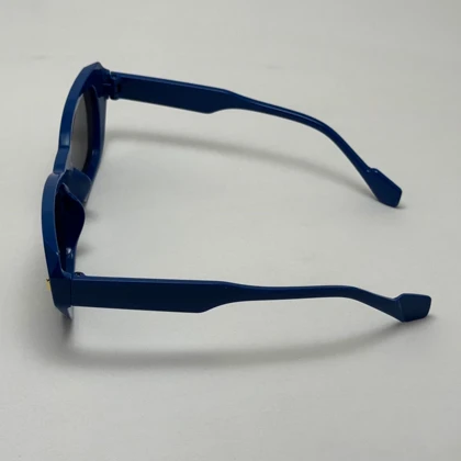 عینک آفتابی شش ضلعی سلین CELINE آبی عدسی مشکی یووی 400 کد WF 8839