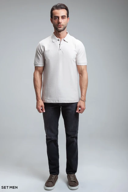 تیشرت یقه دارجناغی