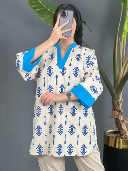 تونیک لینن خطی 1055