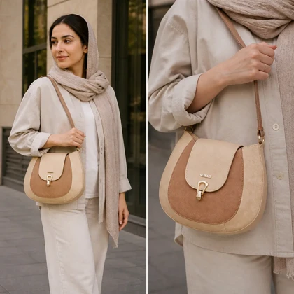 کیف دوشی زنانه مدل آوید کد 218-HR