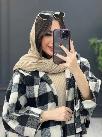 پالتو خفاشی بغل دکمه