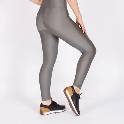 لگ دیسکوتایت نقره ای تیره شاین آگی - Agi Disco Leggings Gümüş