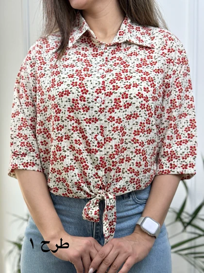 شومیز پایین گره‌ای Spring
