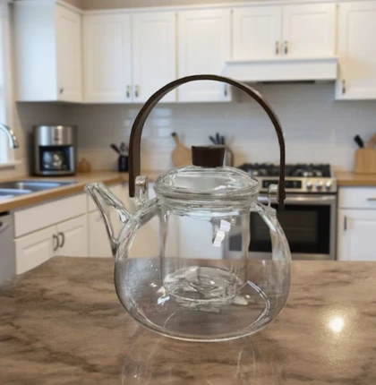 قوری پیرکس 1100میل در دو رنگ