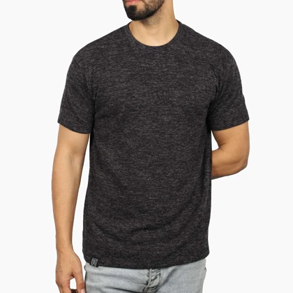 تیشرت آستین کوتاه طرح دار مردانه مدل 6511455