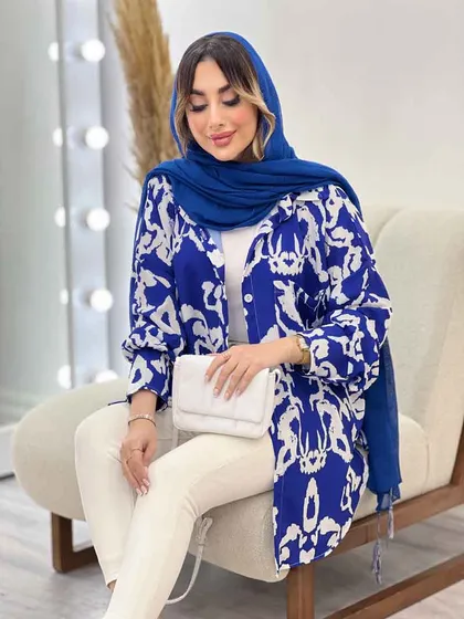 شومیز طرح دار آتیلا