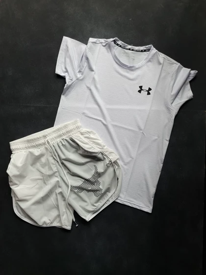 ست تیشرت وارداتی و شلوارک آندرآرمور