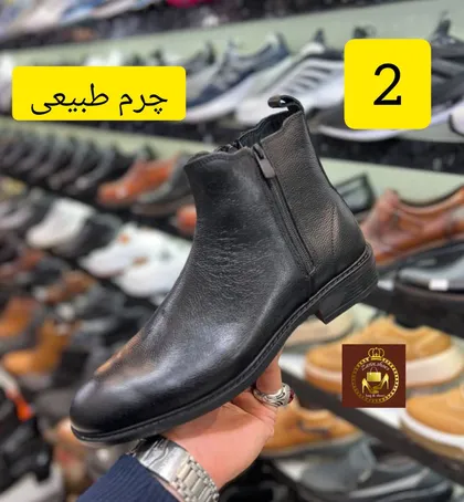 بوت چرم طبیعی مردانه مدل Tinoo