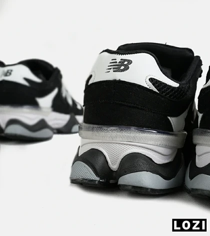 کفش کتانی مردانه و زنانه مشکی سفید NEW BALANCE 9060 مدل 7307