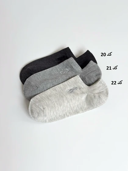 7302-جوراب گلدوزی polo