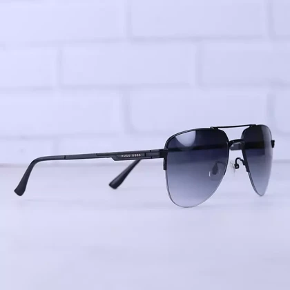 عینک آفتابی هوگو باس مردانه مشکی نیم فریم HB 1508/4