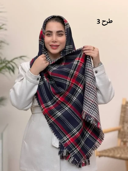 3737-شال پاییزه قاصدک