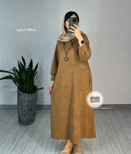 پیراهن مانتویی هلن