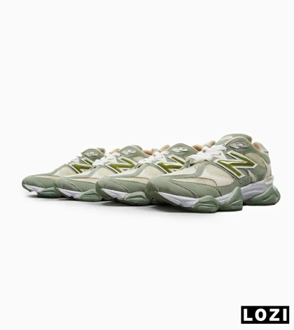 کفش کتانی زنانه سبز کرم NEW BALANCE 9060