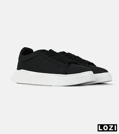 کفش کتانی کژوال مردانه مشکی PULL&BEAR مدل 7630