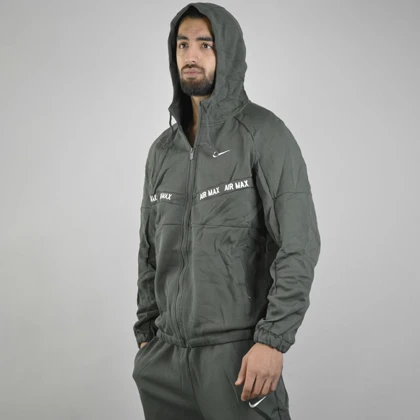 ست سویشرت و شلوار اسپرت نایک مدل AirMax-88002 سبز تیره