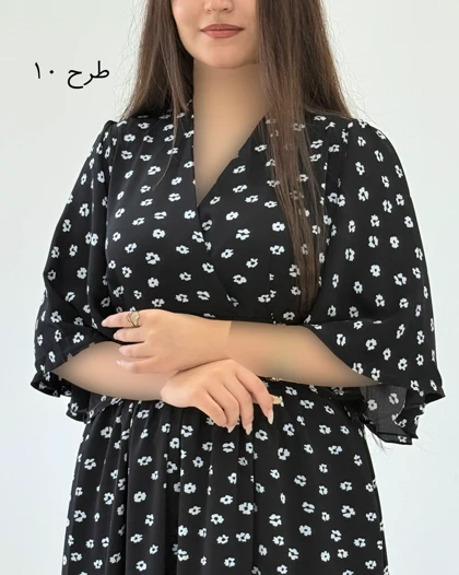 پیراهن بهار نارنج کد 1837