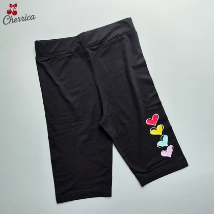 ست کراپ و شلوارک قلبی