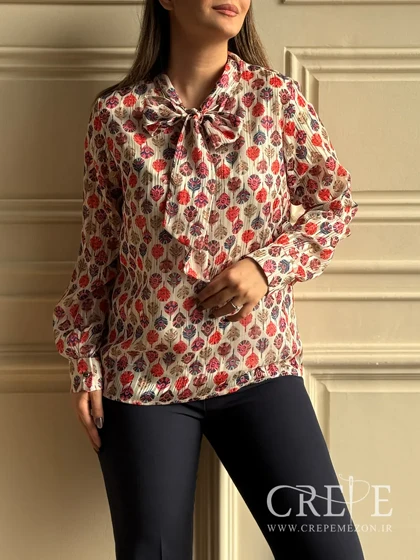 شومیز حریر شاین کرواتی