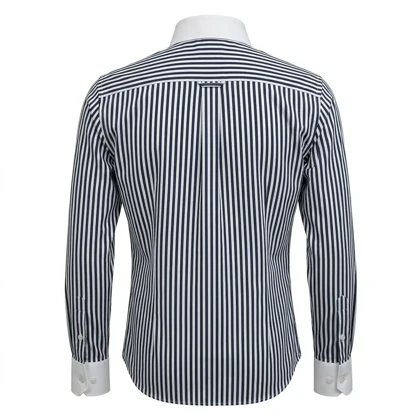 پیراهن وینچستر مردانه راه راه یقه خرگوشی برند Feriolli