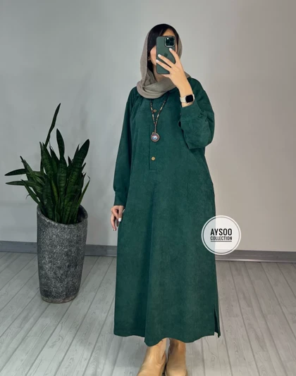 پیراهن مانتویی صنم