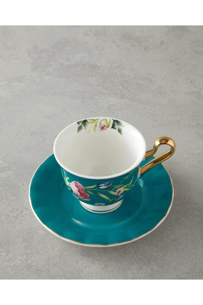سرویس فنجان چای دو نفره English Home مدل Vanilla Bone China