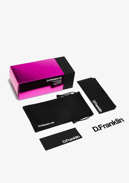 عینک آفتابی دی فرانکلین مدل D.franklin Tsunami Fuchsia Chrome / Purple Revo