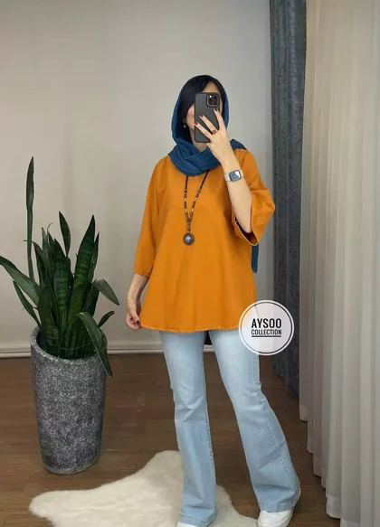تونیک مانتویی شاپرک