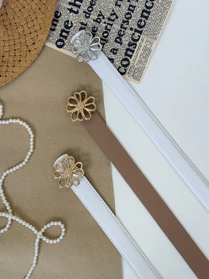 1720- کمربند 3 سانت پلاک دار