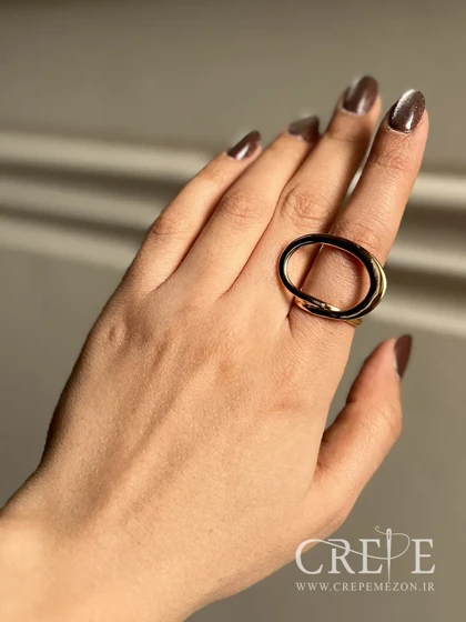 انگشتر مینیمال دایره